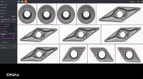 Ukážka precíznych kontúr vytvorených pomocou špeciálnych nadstavcov