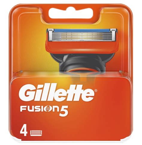 Detail zarovnávacej čepieľky na zadnej strane holiacej hlavice Gillette Fusion5