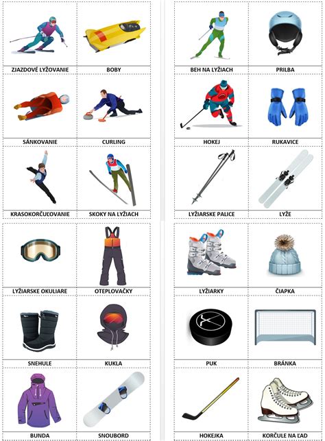 Doplnky pre zimné športy