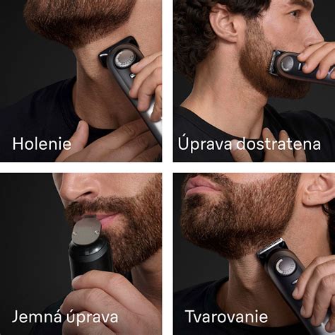 Zastrihávač fúzov s laserovým navádzaním