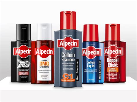 Fľaše šampónov Alpecin