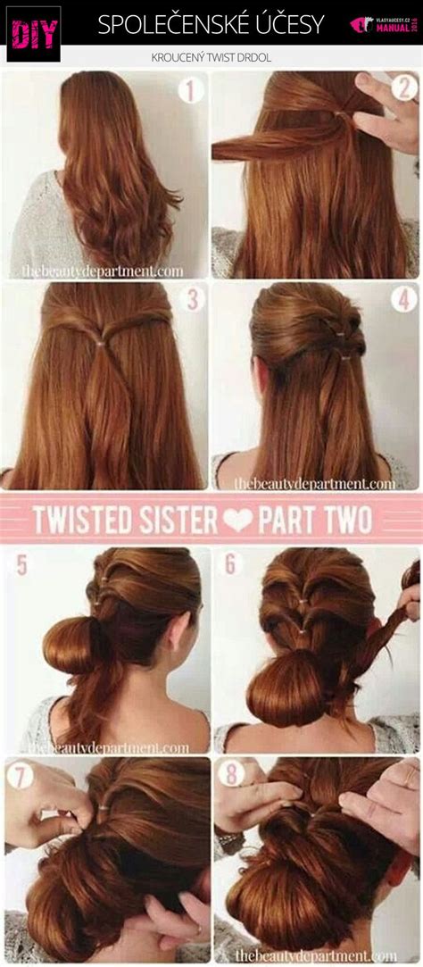 Plesové účesy s drdolmi