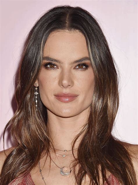 Alessandra Ambrosio s fialovou parochňou