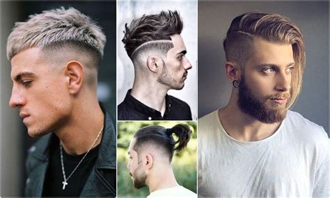 Mužský blond melír