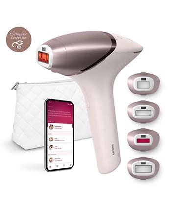 Ilustrácia mobilnej aplikácie Philips Lumea
