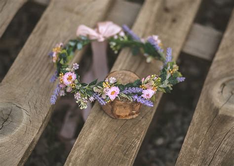 Svadobný venček z kvetov