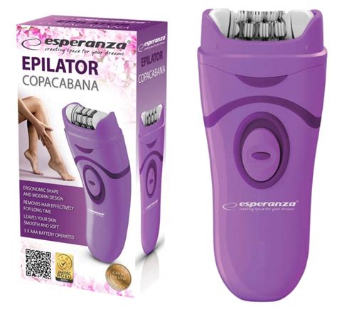 depilátor na intímne partie a nohy