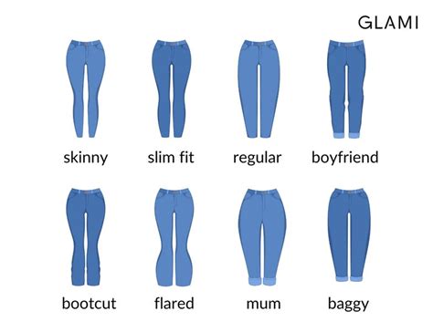 Rôzne spôsoby nosenia dámskych riflí rovný strih