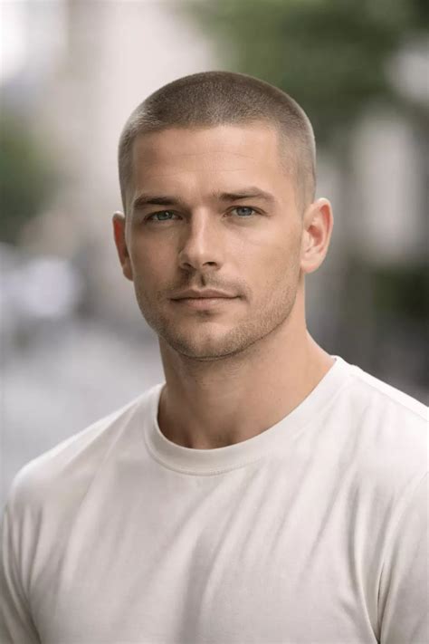 Rôzne varianty pánskeho strihu buzz cut