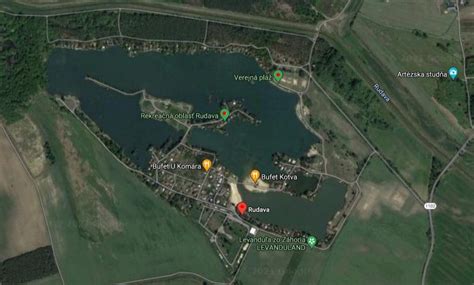 Mapa zobrazujúca polohu kaderníctva v Leviciach