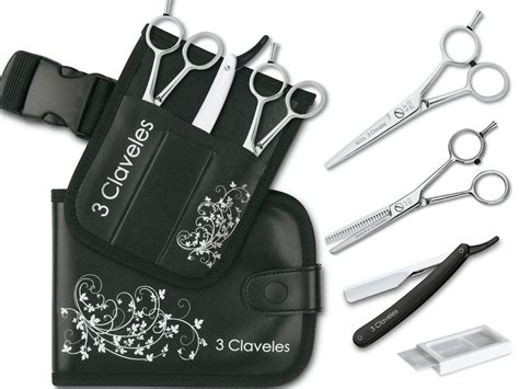 Ilustrácia kaderníckych nožníc a hrebeňa