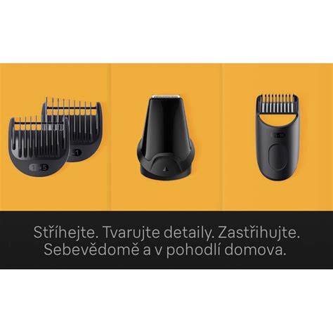 Detailný zastrihávač na strojčeku Braun