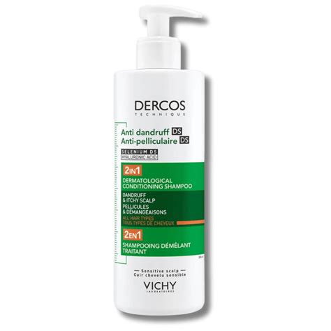 Aplikácia šampónu Vichy Dercos