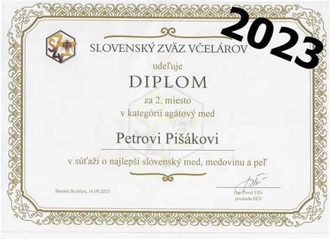diplom alebo ocenenie Najlepší Kaderník Roka