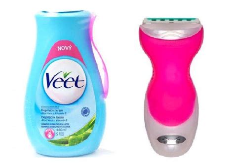 Infografika: Depilačný krém vs. žiletka