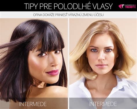 Ilustrácia rôznych účesov pre polodlhé vlasy