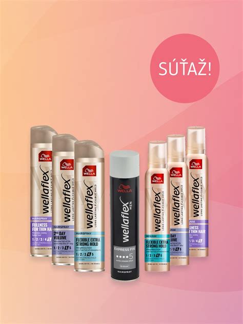 Ukážka rôznych stylingových produktov na vlasy