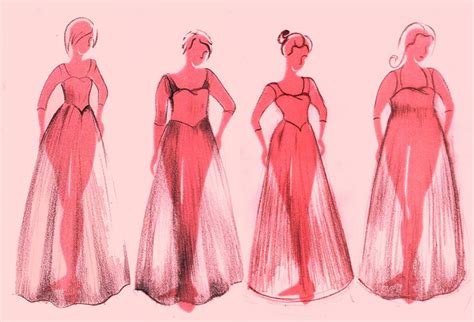 Ukážka rôznych strihov rovných šiat