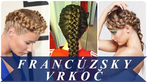 Francúzsky vrkoč so stuhou