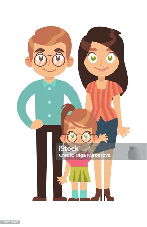 Šťastná rodina po návšteve kaderníctva