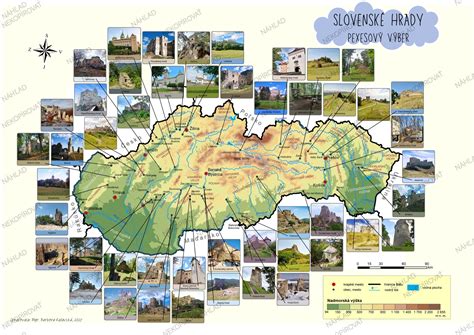 Mapa s lokalizáciou kaderníctva