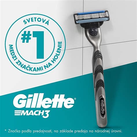 Gillette Mach3 holiace hlavice