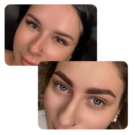 Porovnanie efektu microbladingu a púdrového obočia