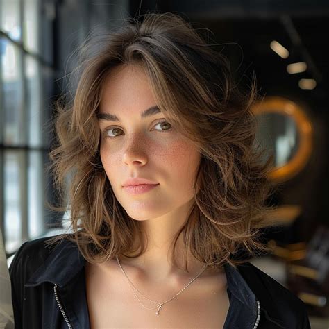 Žena s elegantným účesom Lob