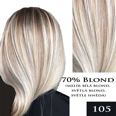 porovnanie odtieňov blond u mužov (melír vs. celofarebná platinová)