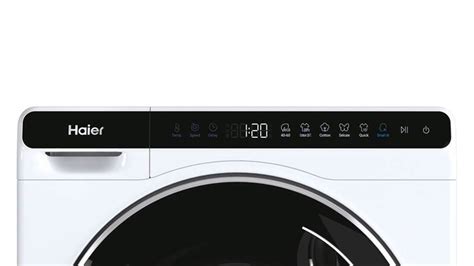 Moderný ovládací panel práčky Haier s Wi-Fi
