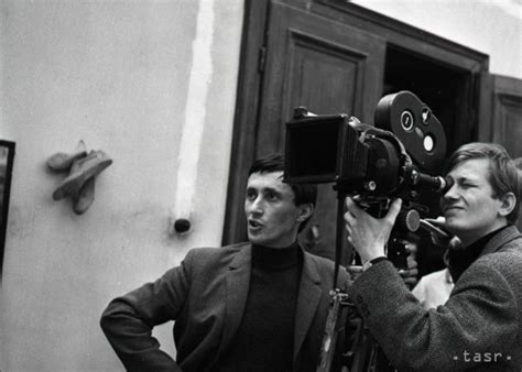 Slovenský herec pri natáčaní filmu