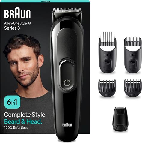 Všetky komponenty balenia Braun Mini zastrihávača