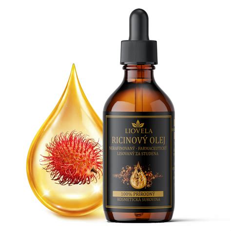 Ricínový olej na obočie