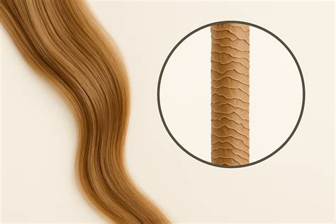 Infografika: Štruktúra vlasového vlákna a princíp bond repair technológie