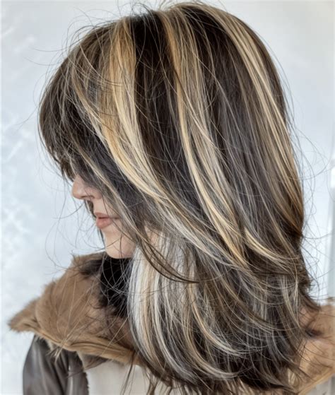 Chunky Highlights rôzne techniky