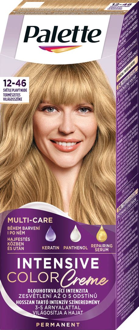 Zloženie farby na vlasy Palette Naturals