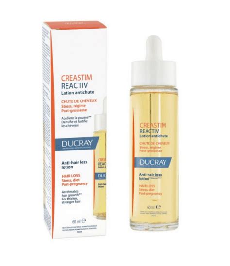 Obal produktu Ducray Creastim s dvomi fľaštičkami.