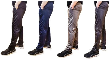 Pánske teplákové nohavice rôznych strihov a farieb