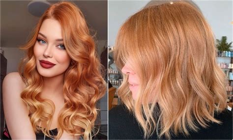 Odtieň medová blond na vlasoch