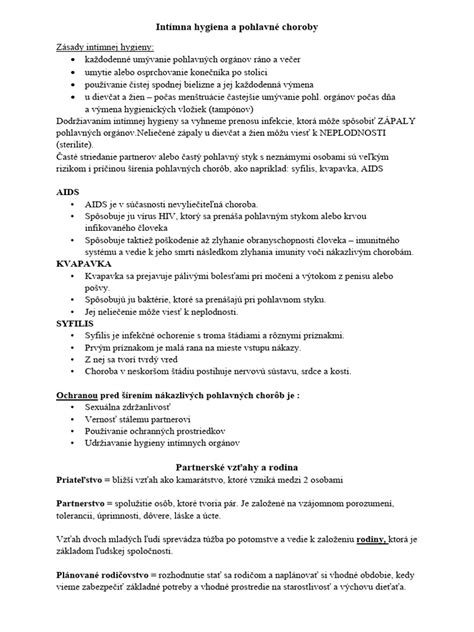 Mužská intímna hygiena