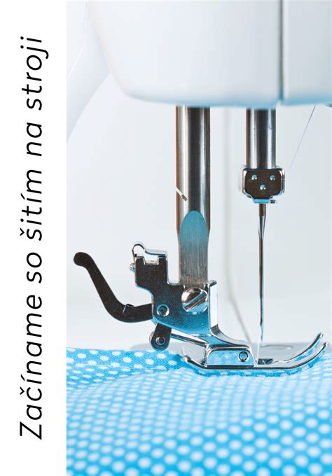 Proces šitia čiapky na šijacom stroji