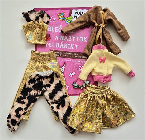 Vzory oblečenia pre bábiky Bratz