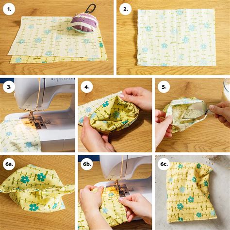 Ilustrácia výroby nahrievacieho vankúšika