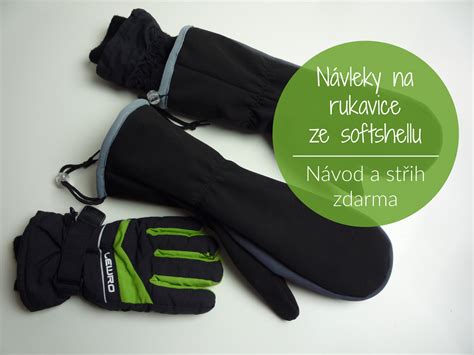 Ilustrácia strihu na rukavice