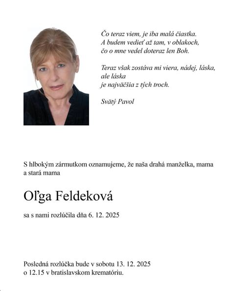 Obal knihy Oľgy Feldekovej