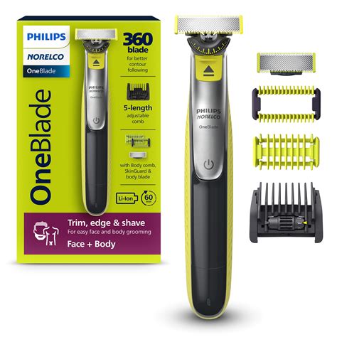 Schéma pohyblivej hlavy technológie OneBlade 360