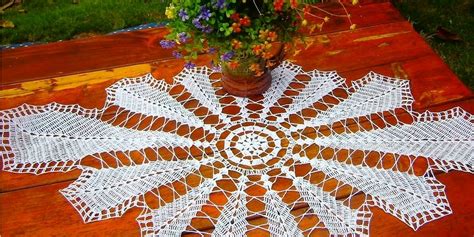 Ukážka hotovej háčkovanej dečky