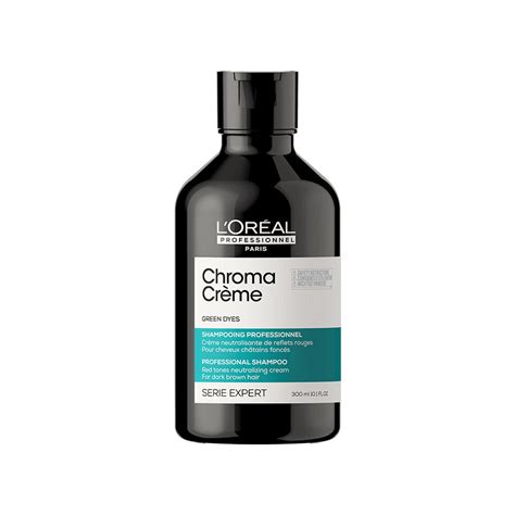Fľaša L'Oréal Professionnel Chroma Créme Green Shampoo