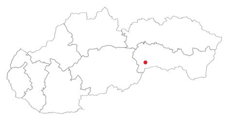 Mapa okolia s vyznačenými bodmi záujmu