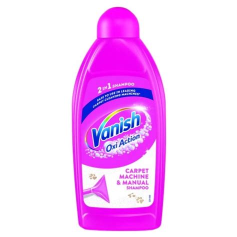 fľaša čistiaceho prostriedku Vanish na koberce